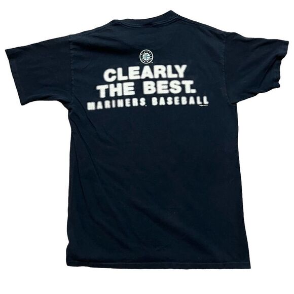Vintage 1990s Mariners Stay Focused Shirt - Picture 2 of 5